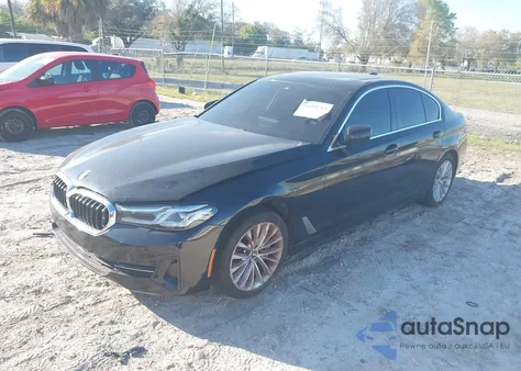 2021 BMW 530I из США, поврежденный, VIN WBA53BH03MCF63030